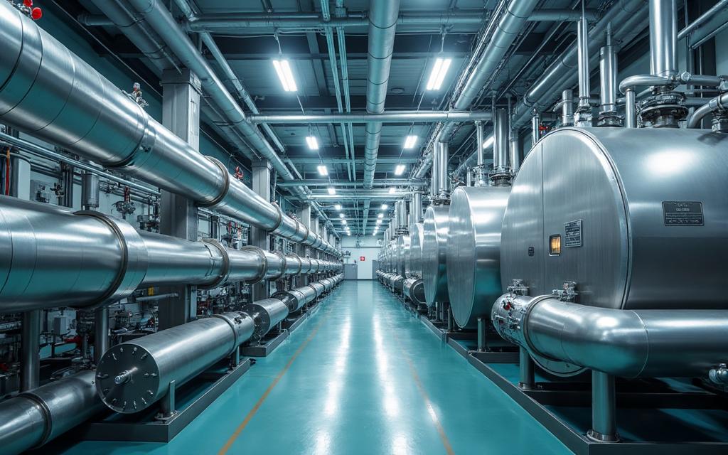 Moderne Chemieanlage