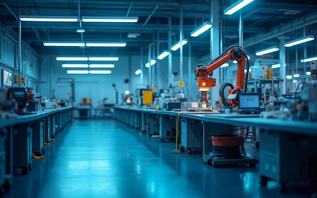 Server Room at Night